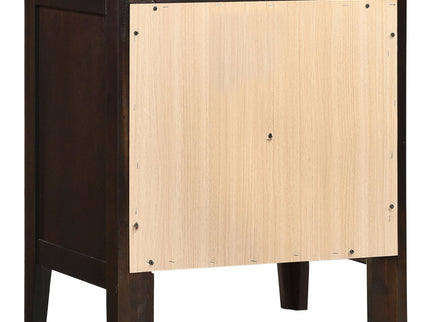 Garrett - 2 Drawer Nightstand - Cappuccino