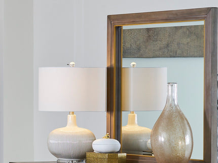 Mirror - Sandblasted Walnut