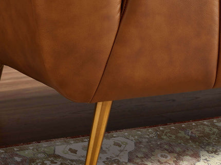 Ava - Sofa - Gold / Tan