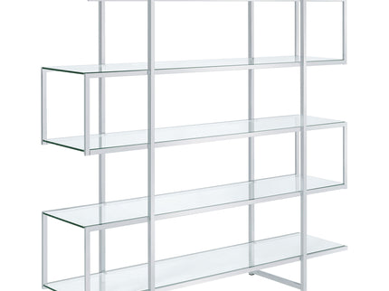 Harison - 5 Shelf Bookshelf - Clear