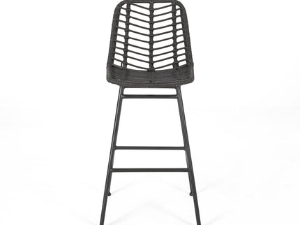 Sawtelle - Outdoor Wicker Barstools (Set of 2)