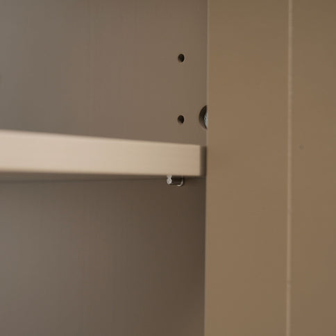 Vintage Double Sink Bathroom Vanity Set With Ceramic Sinks