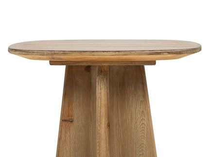Clarence - Rectangular End Table - Antique Brown