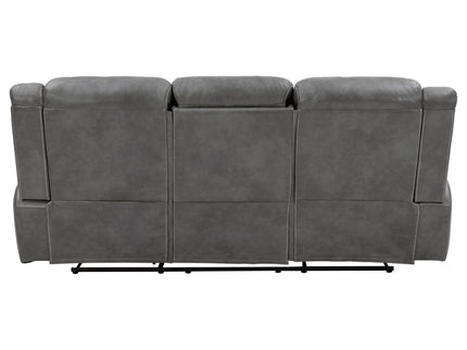 Hudson - Motion Sofa Pillow Top Arms Reclining Comfort - Gray
