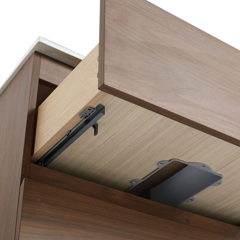 Wall Mounted Bathroom Vanity & Sink, 2 Soft Close Drawers