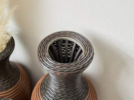 Classic And Neat Floor Vase, High Independent Flower Stand (Set of 3)