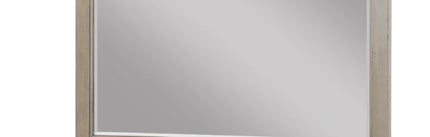 Scallop Shaped Mirror - White Poplar