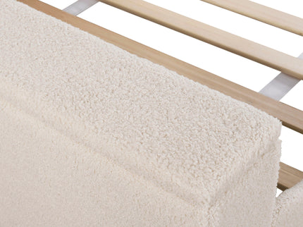Upholstered Daybed With Storage Armrests, Trundle And Latest Integrated tooth Audio System