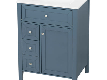 Bathroom Vanity With Sink, Soft Closing Cabinet