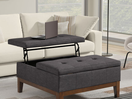 Dover - Multifunctional Lift Top Coffee Table Storage Ottoman
