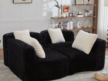 Modular Sectional Sofa With Free Combination Design