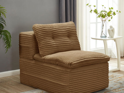 Multi Functional Sectional Sofa Bed With Independent Chaise Lounge And Functional Blanket