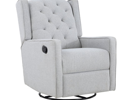 Milah - Gliding Swivel Recliner Tufted