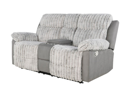 Bruni - Console Reclining Loveseat With Manual Recline