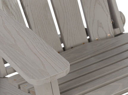 Oversize Outdoor Folding Adirondack Chair - Gray