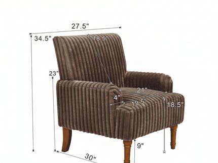 Accent Comfortable Upholstered Armchair For Living Room