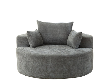 Single Sofa, Sleeper Chair For Living Room - Gray