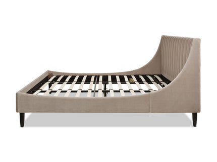 Aspen - Vertical Tufted Modern Headboard Platform Bed Set
