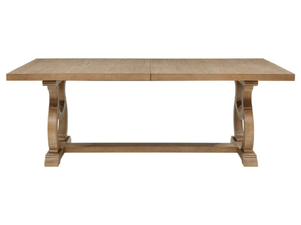 Fremont - Trestle Rectangular Dining Table With Removable Leaf