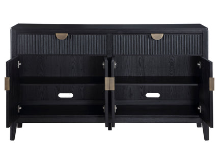 Mason - 2 Drawer Sideboard Storage Furniture - Black
