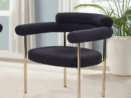 Upholstered Accent Dining Chairs With Armrests (Set of 2)
