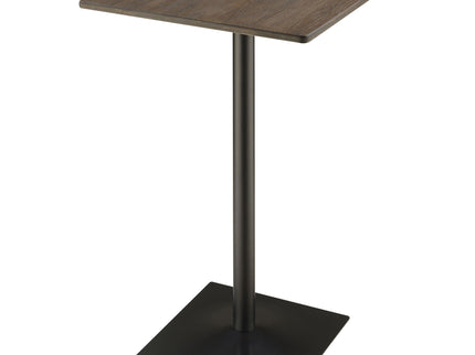 Staccato - Square Pub Height Bar Table - Dark Brown