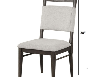 Upholstered Side Chairs (Set of 2) - Dark Walnut