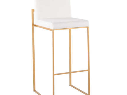 Fuji - Contemporary Design High Back Barstool