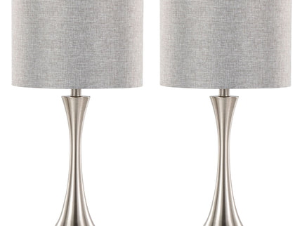 Lenuxe - Contemporary Modern Design Table Lamp (Set of 2)