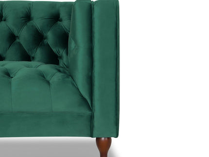 Evelyn - Mid-Century Modern Tufted Back Lounge Chair