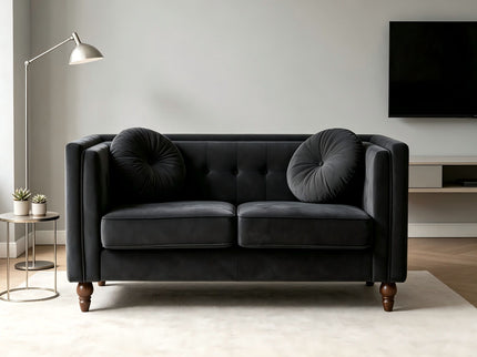 Chesterfield Loveseat 2 Seater Couch For Living Room