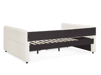 Upholstered Daybed & 2 Drawers