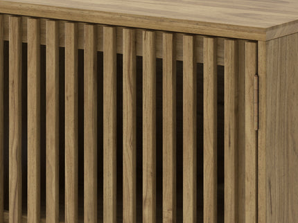 TV Stand With Adjustable Shelf - Natural