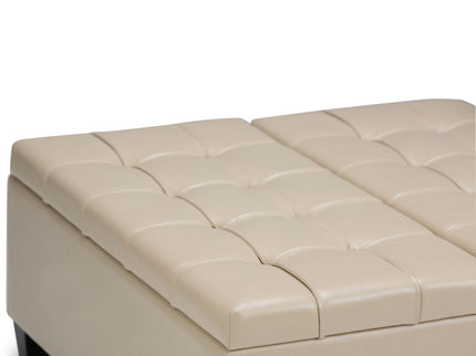 Harrison - Upholstered Coffee Table Storage Ottoman