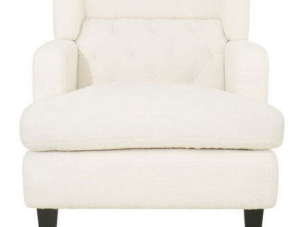 Upholstered Accent Chair Tufted Armchair For Living Room And Bedroom