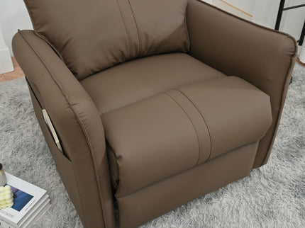 29.92" 270 Power Swivel Rocker Recliner Chair, Electric Glider Reclining Sofa With USB Ports, Power Swivel Glider, Rocking Chair Nursery Recliners For Living Room Bedroom