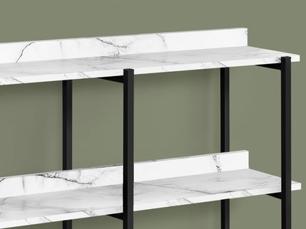 Accent Console Table For Entryway, 3 Tier Design