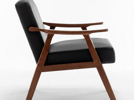 Accent Chair, Classic Mid Century Modern For Extra Seating