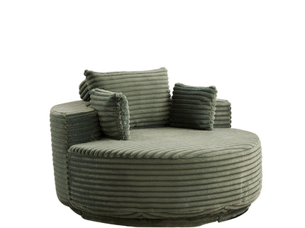 Swivel Chair With 360° Rotation For Living Room