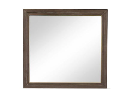 Mirror - Sandblasted Walnut