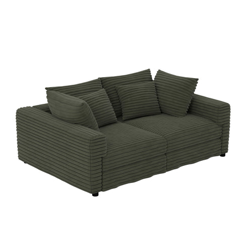 Modern Comfy Upholstered Sofa Cloud Couch & Deep Seat Couches