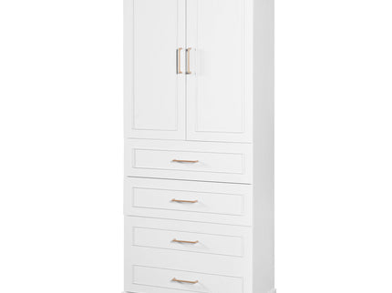 Freestanding Bathroom Cabinet With 3 Drawers, Adjustable Shelf, Soft Close Doors