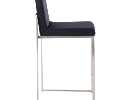 Fuji - Contemporary High Back Counter Stool, Functional Design