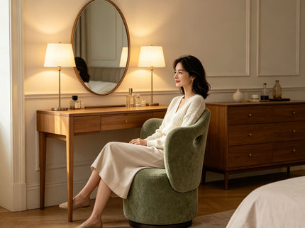 Yves - Swivel Chair - Olive