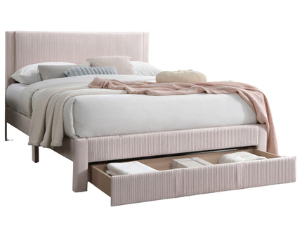 Contemporary Bed & Storage Drawer