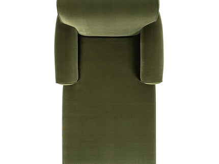 Alana Lawson - Chaise Lounge Chair - Olive Green