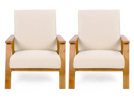 Outdoor Patio Lounge Chair (Set of 2)