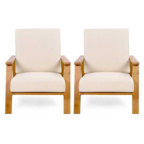 Outdoor Patio Lounge Chair (Set of 2)