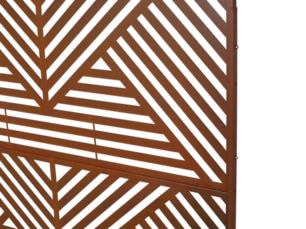 Freestanding Outdoor & Indoor Freestanding Metal Privacy Screen