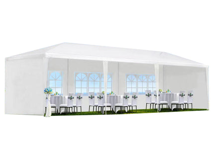 10X30' Wedding Party Canopy Tent Outdoor Gazebo With Removable Sidewalls